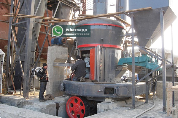 Dolomite quarry in UAE with white-gray rock formations