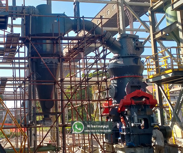 Bentonite milling line for Thailand waterproofing materials
