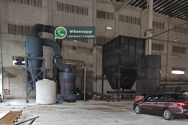 MTW Trapezium Grinding Mill manufactured by Shanghai Zenith for limestone desulfurization