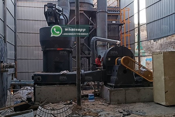 Gypsum Grinding Line with Zenith Equipment in Middle East Factory