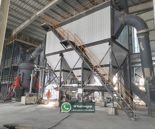 LM Vertical Grinding Mill cutaway view showing internal structure