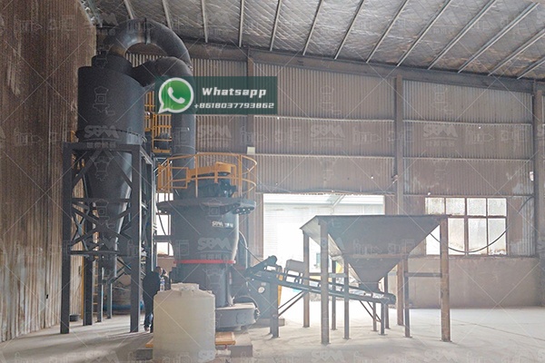 Calcium carbonate milling line for Philippines paper whitening