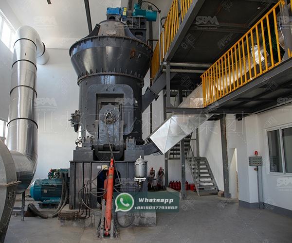 Kaolin powder processing line with Zenith vertical grinding mill for paper coating in UAE
