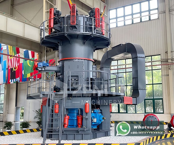 LUM ultrafine vertical mill for glass-grade feldspar