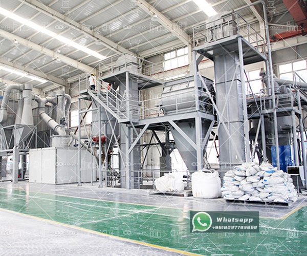 Shanghai Zenith LUM Ultrafine Vertical Mill for quartz powder grinding and classifying