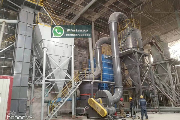 Heavy calcium carbonate grinding mill for coating grade powder in Egypt