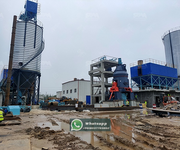 Zenith LM vertical grinding mill used in large barite plant for Iraq oilfields