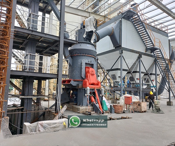 LM Vertical Fine-powder Mill producing 325 mesh limestone powder