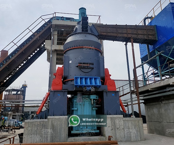 LM Vertical Grinding Mill for basalt powder production in Oman